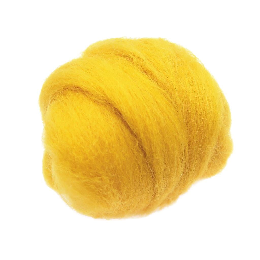 Adults Brown Fityle 10g Felting Wool Fairytale Wool Suitable for Wet Felting and Dry Felting for Children Beginners