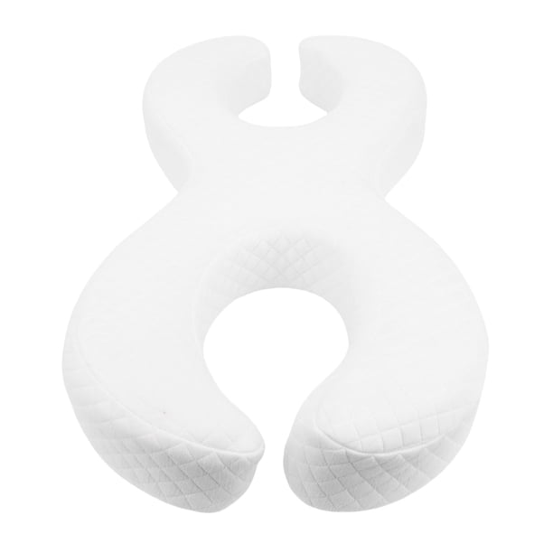 Almohada de Espuma de Memoria para durmientes laterales con orificios para orjas, almohada de ara love y lavable para dormir profundo, almohada blanca especieficamme desñada