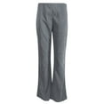 thumbnail image 6 of GJSYRH Women's Corduroy Flare Pants Elastic Waist Bell Bottom Trousers 2025 Fall Pants, 6 of 7