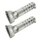 thumbnail image 3 of BOROCO, 2 Uds., Silenciador De Tubo De Escape Para Motocicleta, Entrada De 22mm, Salida De 25mm, Silenciador De Inserción Hexagonal De Hierro Galvanizado Para Scooter ATV, 3 of 5