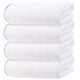 thumbnail image 1 of Juego de toallas de baño Cosy Family de microfibra, 4 unidades, color blanco, 70 x 140 cm, 1 of 7