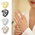 thumbnail image 3 of TINYSOME Copper Ring Circulation Healing Arthritis Ring Wollet Magnet Ring Adjustable for Arthritis Unisex Magnet Therapy Ring, 3 of 4
