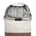thumbnail image 3 of Whitmor Square Easy Care Square Laundry Hamper - Java, 3 of 4