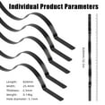 thumbnail image 5 of 32inch Deck Balusters for Deck Railing Porch (25-Pack, Matte Black), 5 of 7