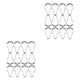 thumbnail image 1 of Bewildely 12 ganchos para cortina de ducha, colgadores decorativos para cortinas de baño, anillos colgantes, accesorios universales para Type2 NO2, 1 of 6