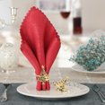 thumbnail image 5 of Jinsinto Set of 12 Christmas Tree Napkin Rings Rhinestone Christmas Napkin Ring Buckle for Christmas Wedding Dinner Table Decoration, 5 of 5