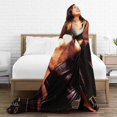 thumbnail image 5 of George Michael Ultra Soft Micro Fleece Blanket Warm Throw Blanket Digital Printed -T322, 5 of 5