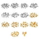 thumbnail image 3 of Base de Perno Qarigey Pendientes Accesorios Hechos a Mano Acero Inoxidable Decoraciones Oro 8 mm, 3 of 6