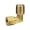 Yellow Brass, variant on Jmf Compression Elbow 90 Deg. 5/16 " Tube X 1/8 " Mpt Yellow Brass 400 Psi Lead Free Pack of 5