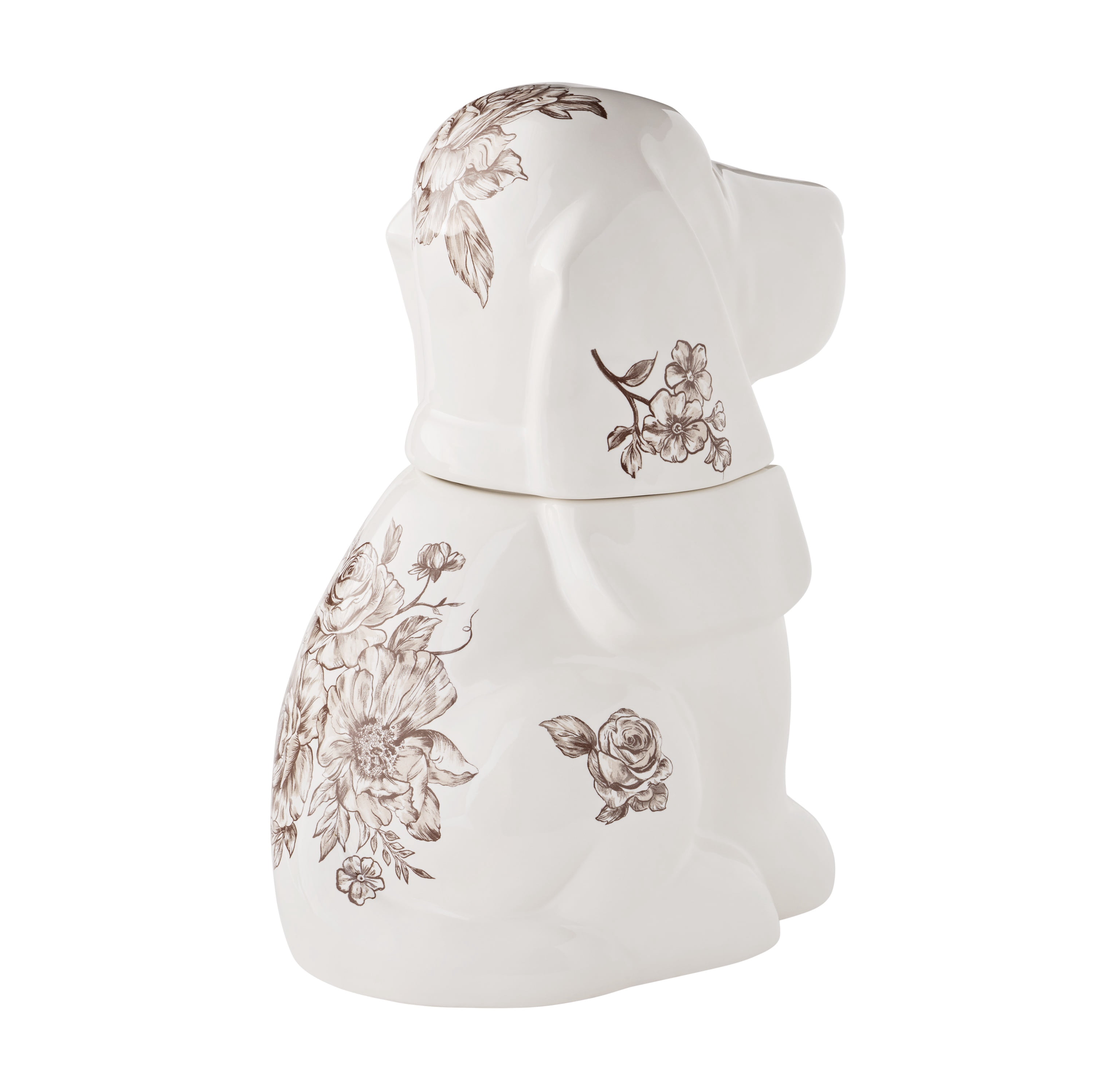 The Pioneer Woman Agatha Stoneware Charlie Cookie Jar, Brown, 11"