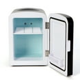 thumbnail image 4 of Uber Appliance Uber Chill 2.0 Dry Erase White Board Personal Mini Fridge 4 Liter 6 Can Thermoelectric - (Black), 4 of 20