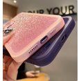 thumbnail image 6 of Compatible with iPhone 14Pro Max Clear Glitter Plating Case, Aesthetic Sparkly Bling Shiny Design, Soft TPU Shockproof Cover with Camera Protection for Women Girl for iPhone 14 Pro Max 6.7", 6 of 12
