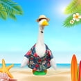 thumbnail image 6 of AZXY Porch Goose Outfit, 23" Porch Goose Summer Clothes for Lawn Yard & Patio Decoration, Goose Clothing for Cement Plastic Lawn Goose Statue,Goose Costume for Garden Goose Figurine,Outdoor Decor, 6 of 8