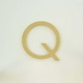 thumbnail image 4 of Package of 1, 6 Inch X 1/2" Thickness MDF Letter Q in The Century Gothic Font, Thick, Upper Case for Art & Craft Project, Made in USA, 4 of 4