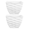 thumbnail image 2 of MesaSe 2Pcs Flower Pot Creative Shape High Hardness Plastic All-Purpose Thickened Flower Pot Desktop Ornament for Home, 2 of 9
