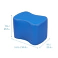 thumbnail image 2 of ECR4Kids SoftZone Toddler Modular Stool Seating Set, Classroom Furniture, Blue, 2-Pack, 2 of 9