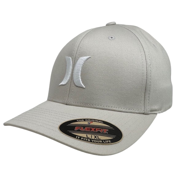Hurley One and Only Flexfit Hat (L/XL, Bone)