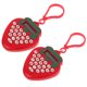 thumbnail image 3 of 2 mini calculadoras portátiles con llavero, calculadora de fresa, calculadora electrónica de bolsillo con llavero para niños, estudiantes y útiles escolares., 3 of 6