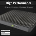 thumbnail image 3 of External DVD Drive, USB 3.0 CD/DVD +/DVD Player Portable, Disk CD ROM Burner Suitable for Laptop Desktop PC, 3 of 7