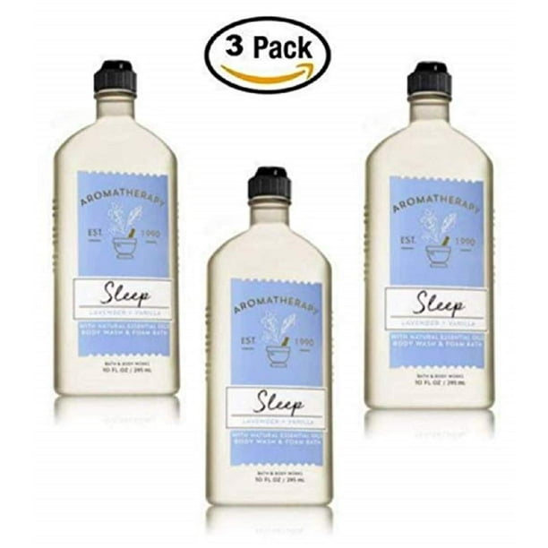 Bath & Body Works Aromatherapy Sleep Lavender Vanilla Body Wash & Foam