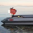 thumbnail image 2 of 52CC 2 Stroke Outboard Motor Boat Engine, 2.3HP Fishing Boat Engine Pull Starter w/Air Cooling System for Inflatable Boat, Fishing Boats,Yachts,19.68Inch Shaft Length, 2 of 19