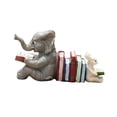 thumbnail image 3 of Estatua de libro de lectura conejo perfecl decoración artesanal, 3 of 8