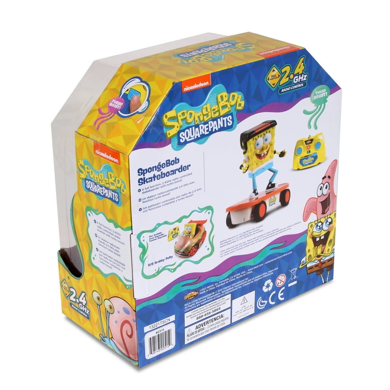 Spongebob Skateboarder Remote Control Turbo Boost - Walmart.com