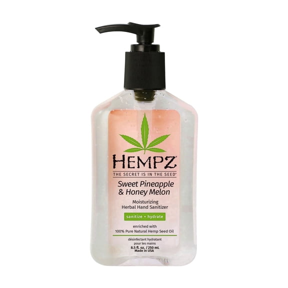 Hempz Sweet Pineapple & Honey Melon Moisturizing Hand Sanitizer, 8.5 fl oz