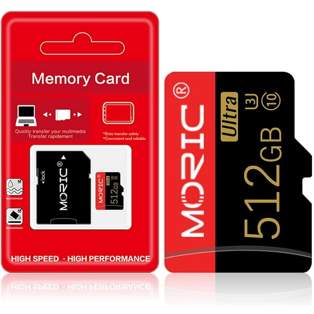 Carte Mémoire 512 Go Classe 10 Carte Micro Sd Pour Nintendo Switch