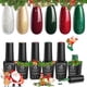 thumbnail image 1 of Esmalte de uñas en gel Beetles Christmas, rojo, verde, dorado y plateado, 1 of 7
