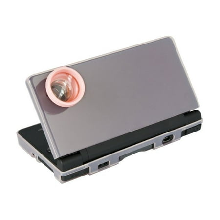 CTA IDS-PC3LP Protective Case with 3 Lenses - Hard case for game console - plastic - transparent pink - for Nintendo DSi