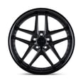 thumbnail image 3 of TSW Aluminum Rim PREMIO 20X8.5in Matte Black with Gloss Black Lip Finish, 2085REM405114B76, 3 of 3