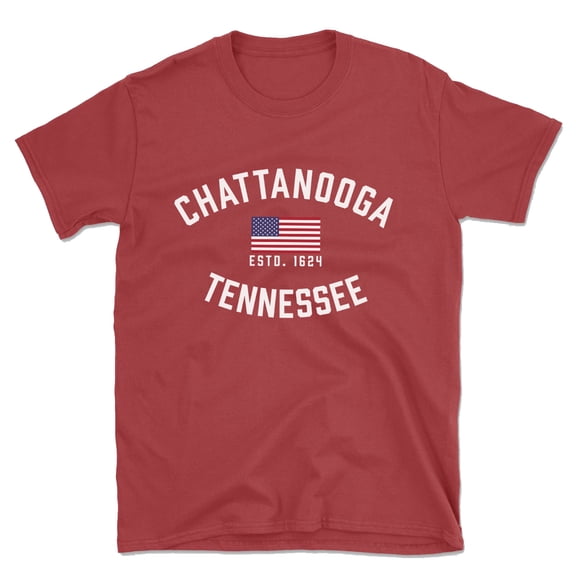Chattanooga Tennessee Patriot Men's Cotton T-Shirt