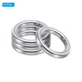 thumbnail image 3 of Unique Bargains 34mm Metal O Rings, 4 Pack 304 Stainless Steel Round Rings for Hardware Bags, 3 of 7