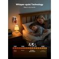thumbnail image 5 of GiveBest - Calentador de espacio programable con visualización LED, toma de corriente remota, calentador eléctrico con termostato y temporizador para hogar, oficina, baño, uso en interiores,, 5 of 5