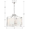 thumbnail image 2 of Crystorama Lighting - Hillcrest - Six Light Chandelier in Classic Style - 22, 2 of 7