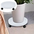 thumbnail image 6 of Heavy Duty Plant Caddy with Wheels, Universal Rolling Plant Stand Tray with 360 Degree Swivel Casters and Locks, Non-slip Base for Large Potted Plants Indoor Outdoor Use for Easy Moving and, 6 of 6