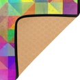 thumbnail image 3 of Yayeee Area Rugs for Living Room 6.7'x4.8' Non Slip Washable Bedroom Floor Carpet, Vibrant Geometric Pattern, 3 of 5