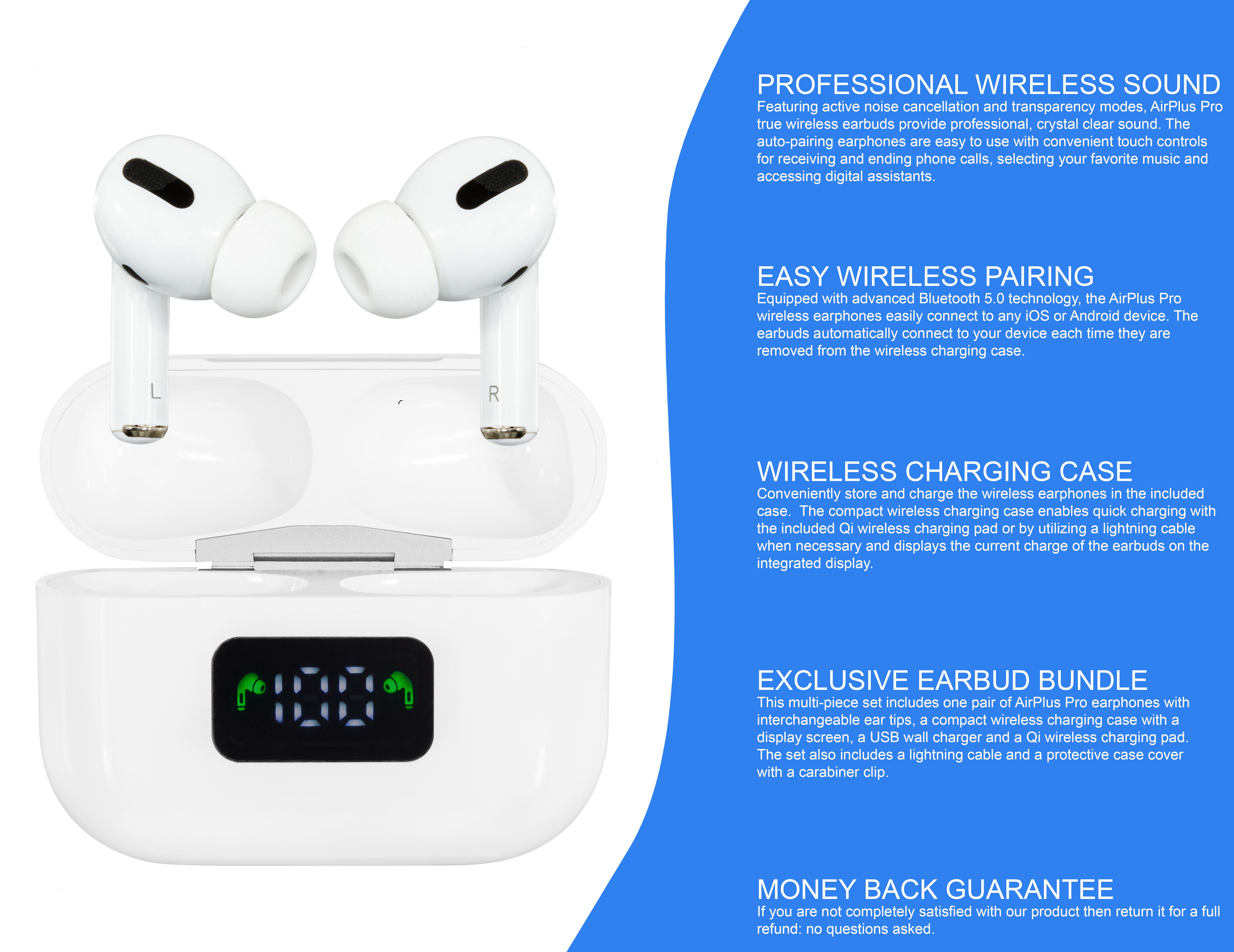 ultimate wireless bluetooth earbuds bundle