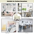 thumbnail image 5 of 2-in-1 Fabric Upholstered Rocking Chair Nursery Armchair with Pillow Beige, 5 of 12