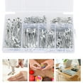 thumbnail image 4 of Pins Set,  Pins For Clothes, Silver Sewing Pins Set For Making,Sewing,Fixing Clothes  Use Sewing Quilts,Making Jewelry, 4 of 8
