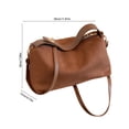 thumbnail image 3 of Fashion Tote Bag For Women Shoulder Bag Crossbody Purse Large Capacity Handbag With Zipper For Office Travel Brown, 3 of 6