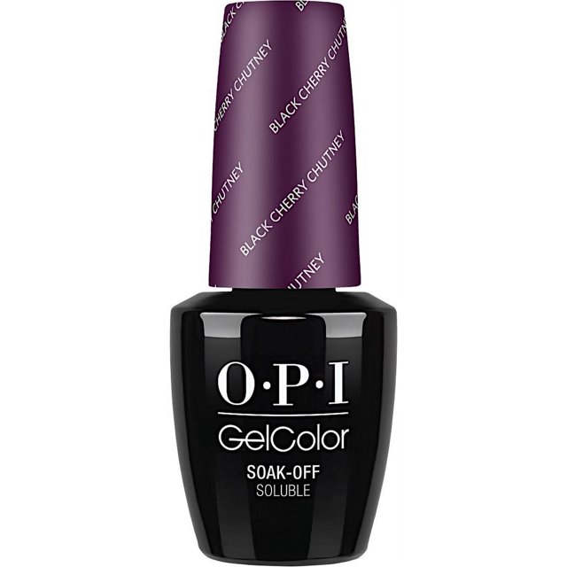 ManicuraEsmalte de uñas en gel GelColor, Chutney de cereza negra (I43), 15 ml/0,5 fl oz