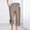Khaki, variant on HaoXianJian Straight Leg linen Pant for Women,Drawstring Elasticity High Waisted Wide Leg Loose Microelastic Boyfried Pants Loose Casual Trousers