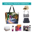 thumbnail image 6 of Naloa Colorful Tire Tunnel Park Tote Bag for Women Large Capacity Shoulder Bag for College Work Travel Shopping, 6 of 8