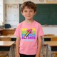 thumbnail image 2 of Camiseta de Manga Corta Linda para Niños Unisex Gráfica Tee de la Escuela de la Temporada, Camisetas de Manga Corta para Niñas, 2 of 9
