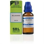 SBL Homeopathy Belladonna Dilution 30CH 30ml