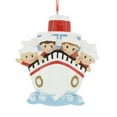 thumbnail image 6 of Personalized Family of 4 Ornament 2024 Family Vacation in Cruise Ship 1 Count - Ornaments by Elves, 6 of 10