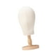 thumbnail image 3 of Cabeza de peluca Perchero multiusos para sombreros Cabeza de tela Cabeza de maniquí Cabeza de maniquí Color de madera corto, 3 of 9