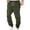 Army Green, variant on Turilly Mens Casual & Comfy Pants Fashion Joggers Sports Pants - Cotton Pants Sweatpants Trousers Long Pants
